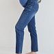 Mom Jeans для беременных в голубой варке 0