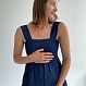 Платье- сарафан для беременных из джинсовой ткани 3