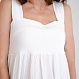 Платье -сарафан для беременных в белом цвете 3