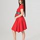 Платье для беременных  и кормящих " Тове" в алом цвете 7